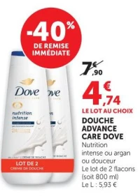 Douche Advance Care Dove