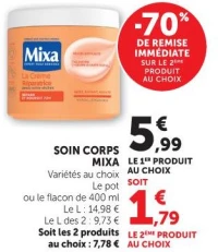 Soin Corps Mixa