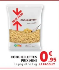 Coquillettes Prix Mini