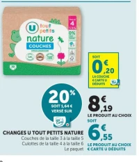 CHANGES U TOUT PETITS NATURE