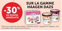 Sur la gamme Haagen Dazs