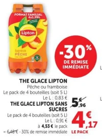 Thé glacé Lipton