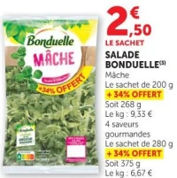 SALADE BONDUELLE Mâche