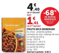 FRUITS SECS SEEBERGER