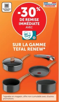 Gamme Tefal Renew