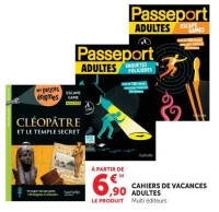 Cahiers de vacances adultes Passeport