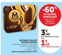 BATONNETS GLACES MAGNUM DOUBLE