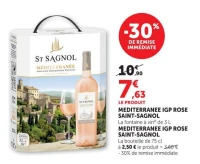 MEDITERRANEE IGP ROSE SAINT-SAGNOL