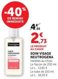 SOIN VISAGE NEUTROGENA Neutrogena