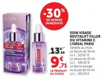 SOIN VISAGE REVITALIFT FILLER OU VITAMINE C L'OREAL PARIS L'Oreal Paris