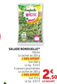 Salade Bonduelle