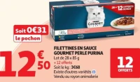 Filettines en sauce Gourmet Perle Purina
