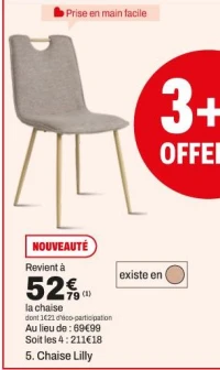 Chaise Lilly