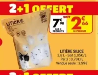 LITIÈRE SILICE