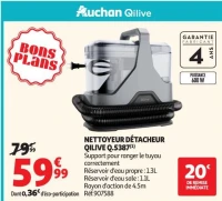 Qilive NETTOYEUR DÉTACHEUR QILIVE Q.5387