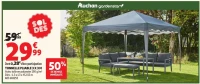 Auchan Gardenstar Tonnelle pliable 3 x 3 M