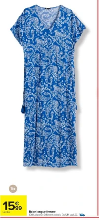 Tex Robe longue femme