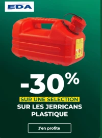 -30% sur les jerricans plastique EDA