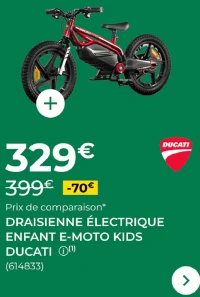 Draisienne Électrique Enfant E-Moto Kids Ducati