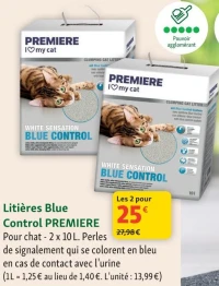 Litières Blue Control PREMIERE