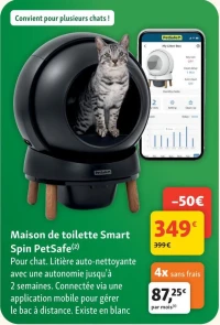Maison de toilette Smart Spin PetSafe