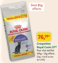 Croquettes Royal Canin 37
