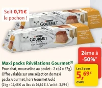 Maxi packs Révélations Gourmet