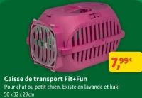 Fit+Fun Caisse de transport