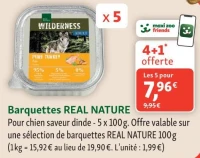 Barquettes REAL NATURE