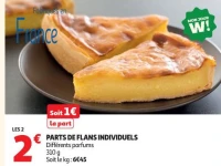 PARTS DE FLANS INDIVIDUELS