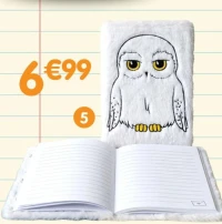 Cahier peluche HEDWIGE
