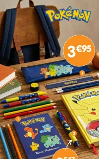 Set de papeterie POKÉMON