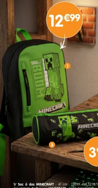 Sac à dos MINECRAFT