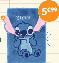 Cahier peluche STITCH