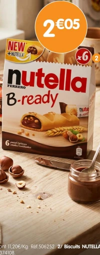 Biscuits NUTELLA B-READY