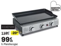 Signature Plancha à gaz