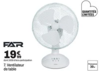 FAR Ventilateur de table