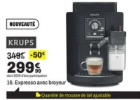 Expresso avec broyeur KRUPS