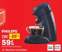Machine à dosettes PHILIPS