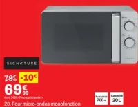 Four micro-ondes monofonction SIGNATURE
