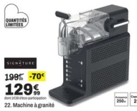 Machine à granité SIGNATURE