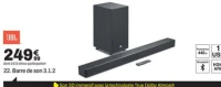 JBL 22. Barre de son 3.1.2
