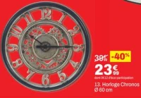 Horloge Chronos Ø 60 cm