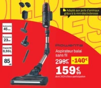 Rowenta Aspirateur balai sans fil
