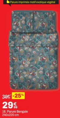 Parure Bengale 240x220 cm