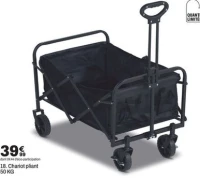 chariot pliant