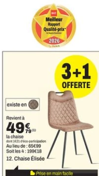 12. Chaise Élisée