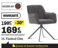 14. Fauteuil Cléa
