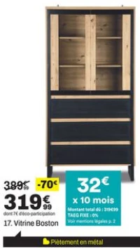 17. Vitrine Boston