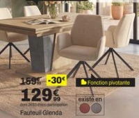 Fauteuil Glenda